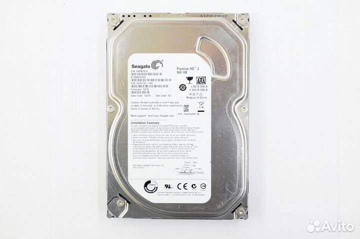 3.5 SATA HDD 500GB Seagate ST3500312CS