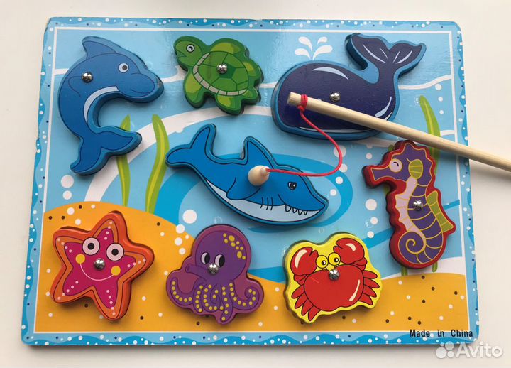 Магнитная игра - пазлы 