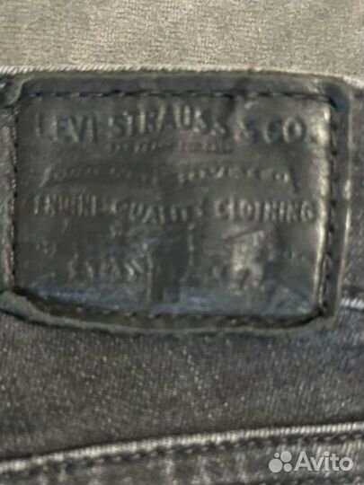 Джинсы levis710 sanfrancisco (оригинал)