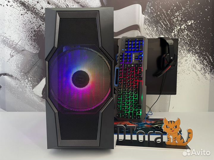 Игровой пк Core i7 9700, 32 гб DDR4, SSD