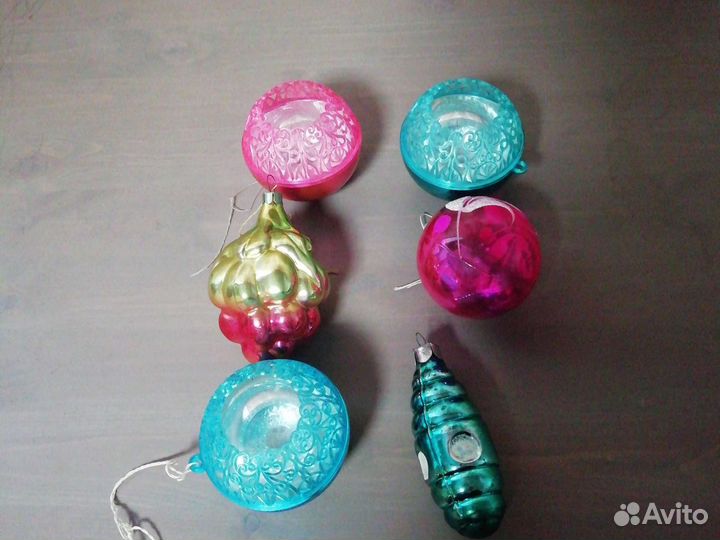 Ёлочные игрушки СССР