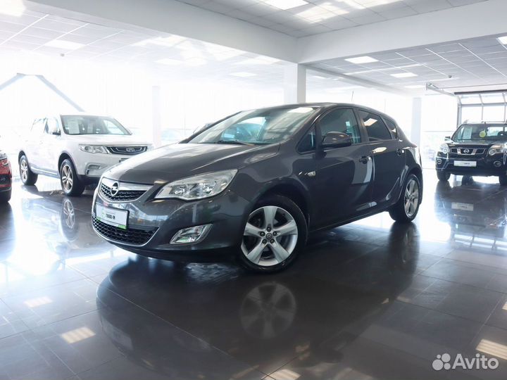 Opel Astra 1.4 AT, 2011, 162 198 км