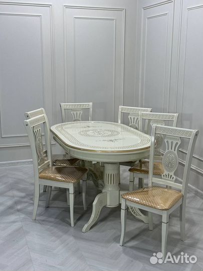 Стол и стулья от производителя. В наличии