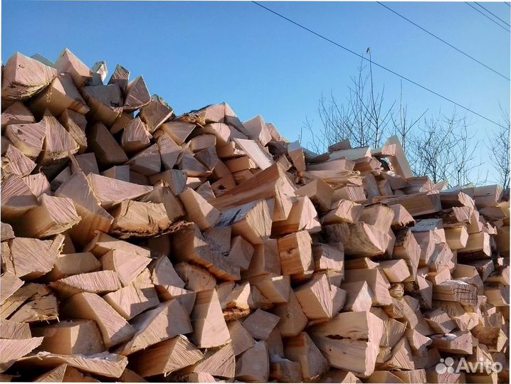 Дрова колотые