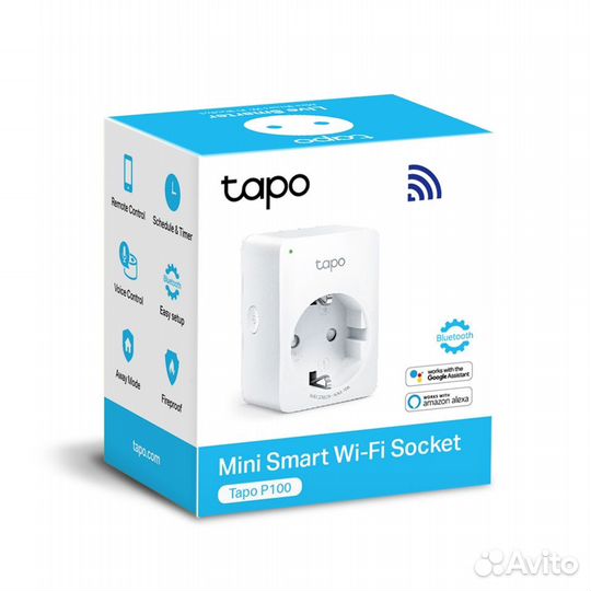 Умная розетка Wi-Fi TP-Link Tapo P100