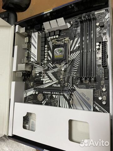 Материнская плата Asus z390-p