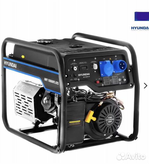 Бензиновый генератор Hyundai HHY 10000FE ATS