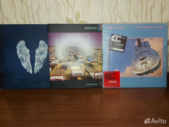 Pink Floyd Dire Straits Coldplay 3LP