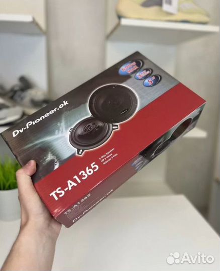 Динамики pioneer 13см 600W новые колонки