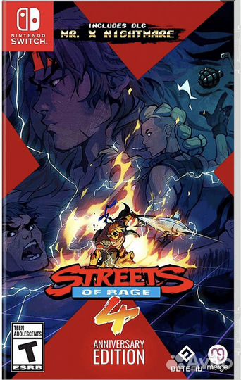 Игра Streets of Rage 4 (Nintendo Switch)