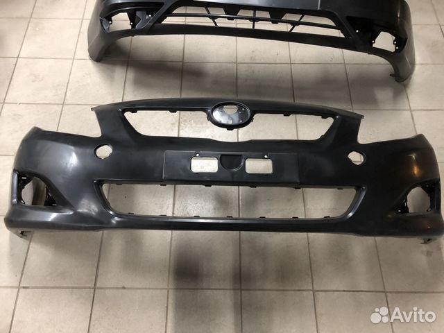 Бампер передний toyota corolla 2008