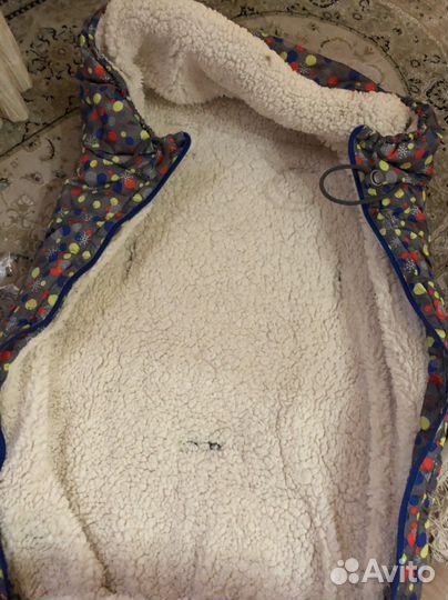 Зимний конверт в коляску