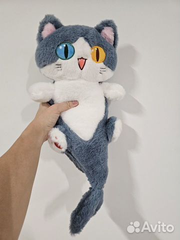 Мягкая игрушка кот акула котик