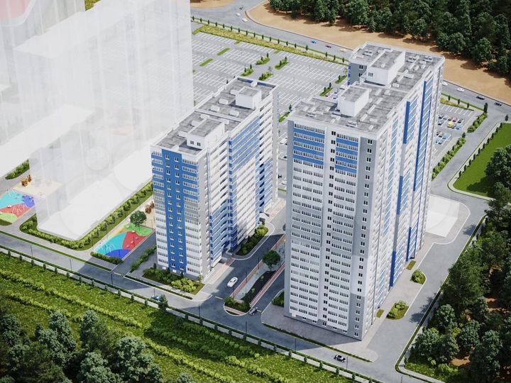 Квартира-студия, 21,5 м², 9/25 эт.