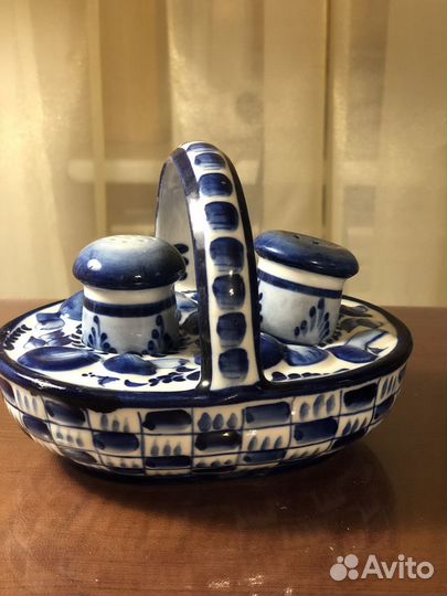 Гжель. Набор для специй