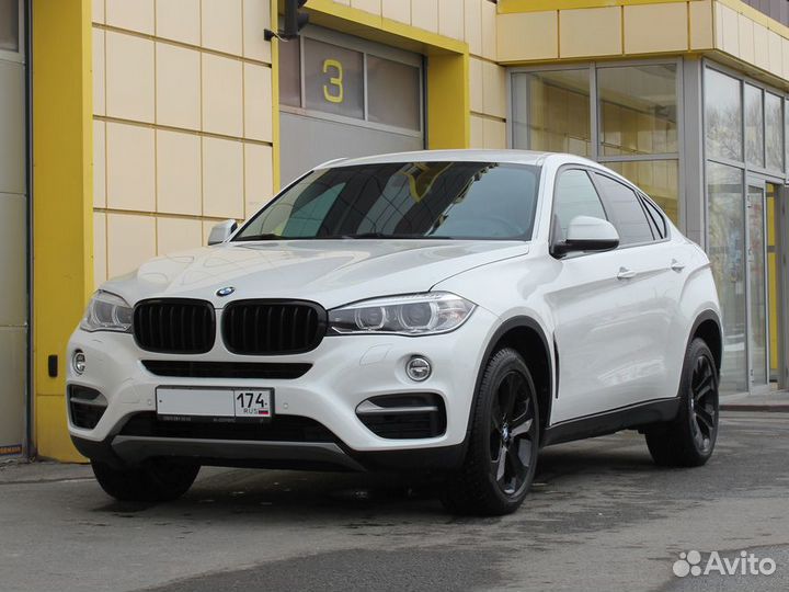 BMW X6 3.0 AT, 2016, 121 399 км