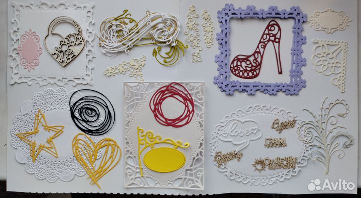 Набор материалов для скрапа