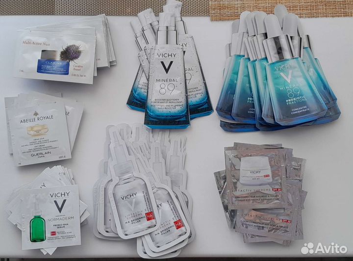 Clarins, Guerlain, Vichy уход