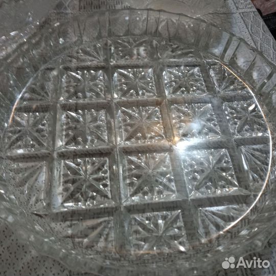 Вазы хрустальные СССР