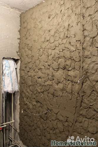 Штукатурка стяжки шпаклёвка