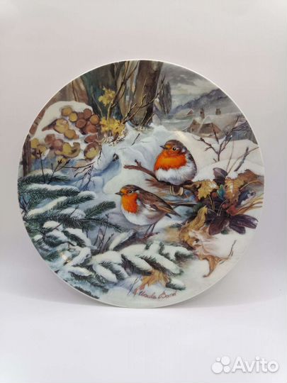Тарелки настенные Германия, Птицы
