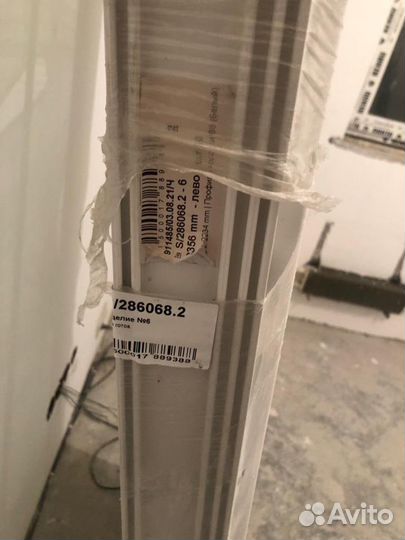 Новая балконная дверь rehau