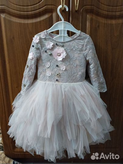 Платье для девочки 92