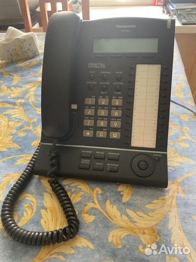 Системный телефон Panasonic KX-T7630 RUB черный