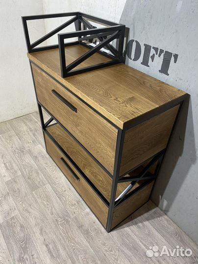 Комод консоль лофт
