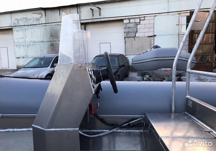Лодка риб профмарин рм 450 RIB С алюминиевым корп