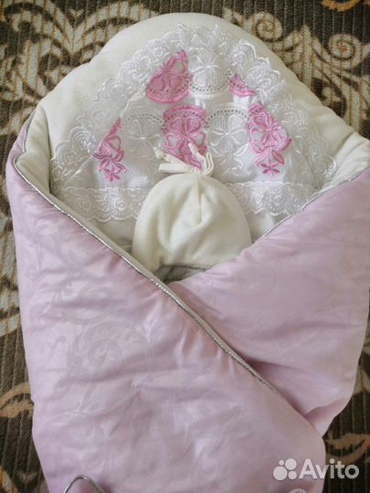 Конверт на выписку для девочки