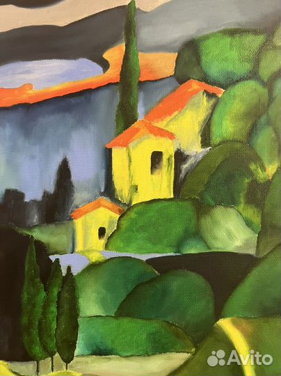 Картина маслом, минимализм