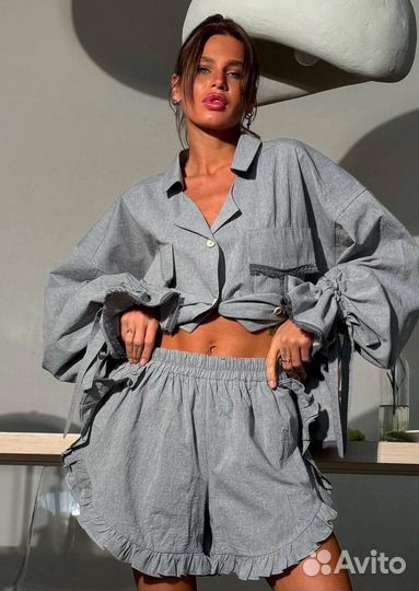 Костюм тройка хлопок