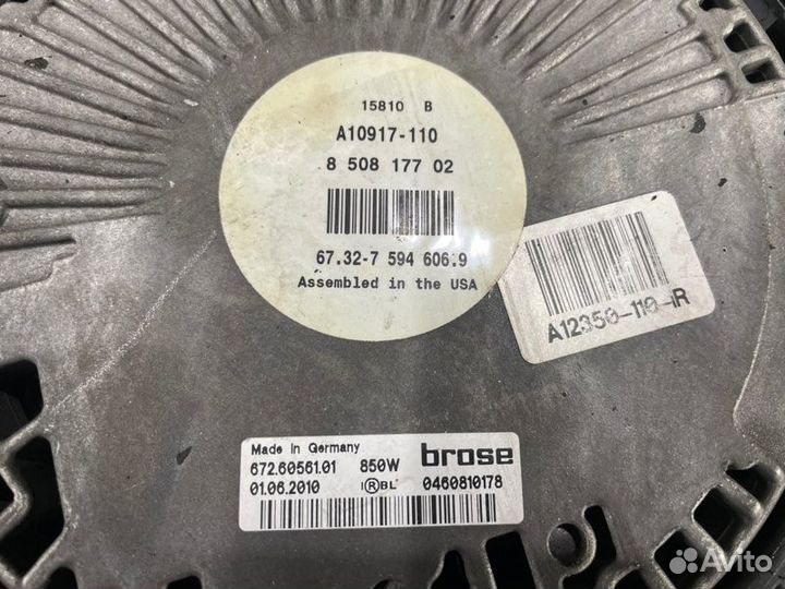 Вентилятор охлаждения радиатора Bmw X5 E70 N55B30