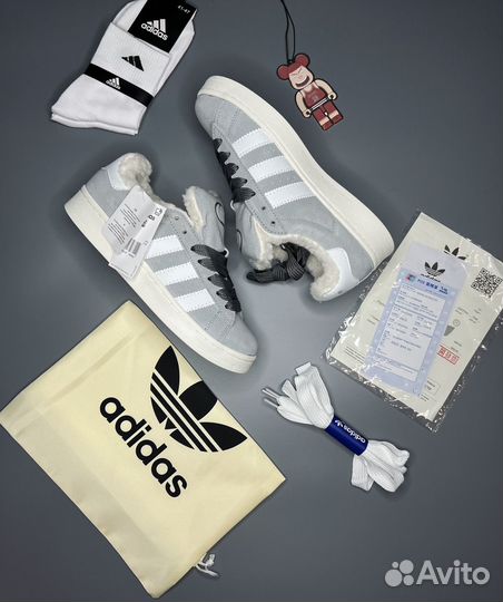 Кроссовки мужские Adidas campus 00s зимние