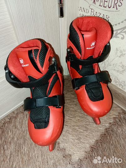 Коньки детские раздвижные 27 30