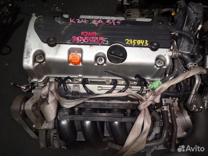 Двс+кпп honda K24A