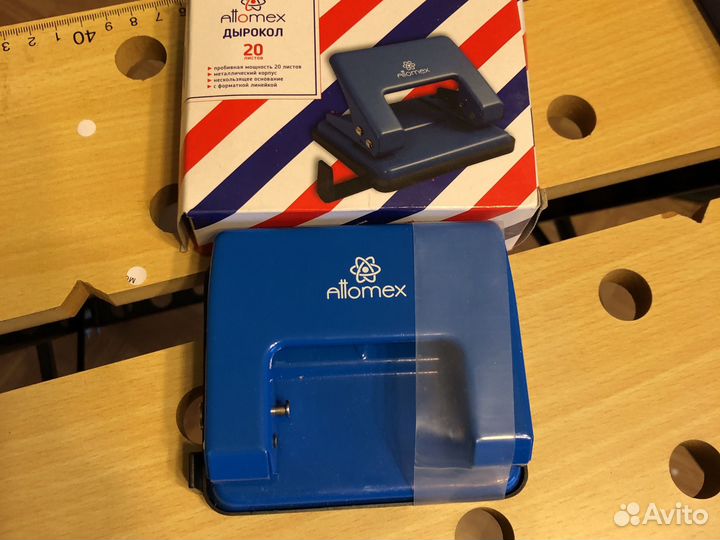 Дырокол Степлер Диспенсер Резак