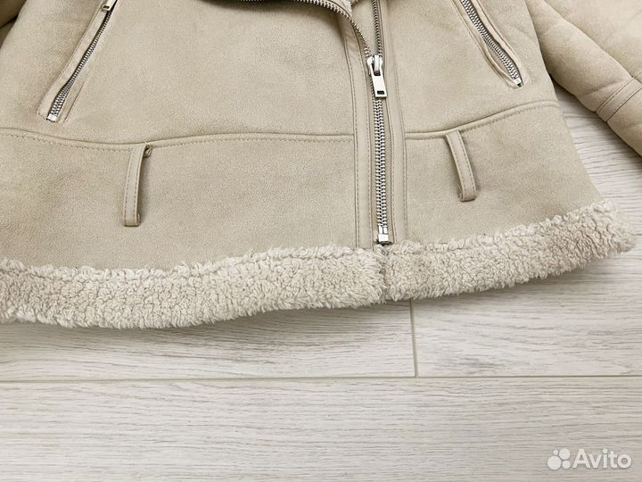 Дубленка женская 44