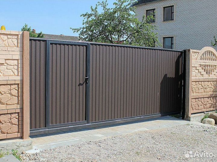 Калитка из профнастила