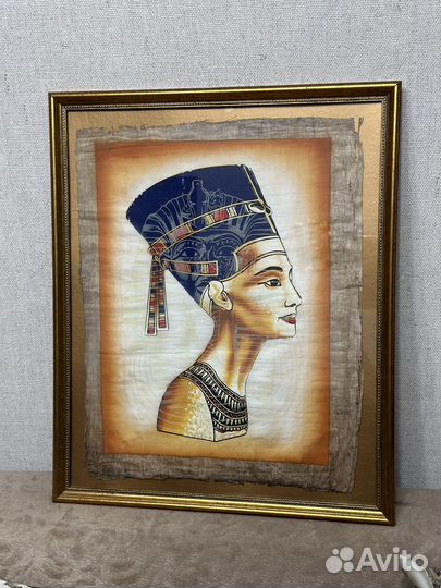 Картина из Египта на папирусе