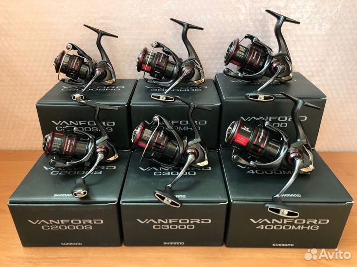 Shimano 20 Vanford 2000, 2500, 3000, 4000 (Новые)