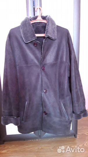 Дубленка натуральная мужская 50-52