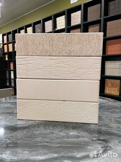 Керамический лицевой кирпич белый жкз