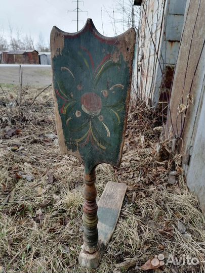 Прялка деревянная старинная