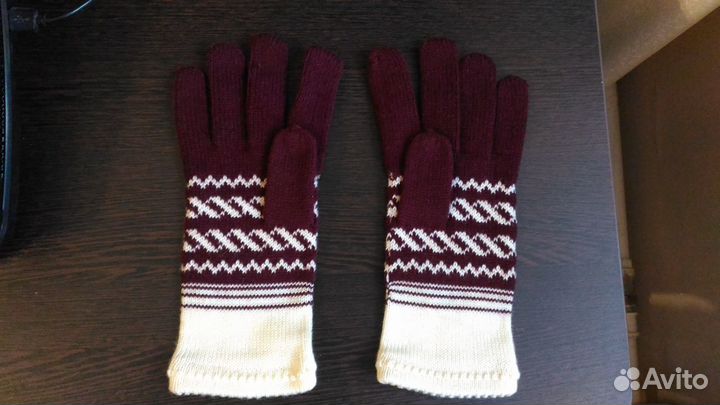 Новые женские перчатки (7-8 размер)