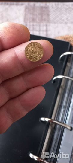 1 копейка 1935г.с Погодовка ранних советов