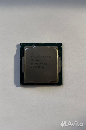 Процессор intel core i5 9400f