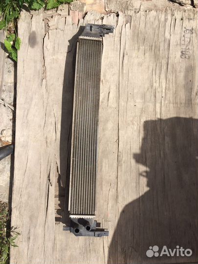 Радиатор охл. доп. skoda rapid