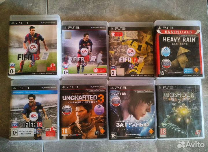Диски PlayStation 3 (пс3) лицензионные